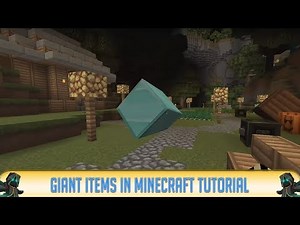 ✔ Minecraft: How to Spawn Giant Items