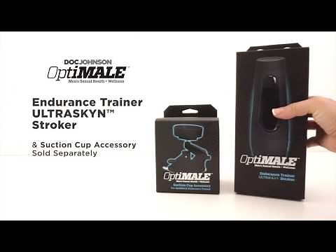 OptiMALE - Endurance Trainer ULTRASKYN Stroker & Suction Cup Accessory