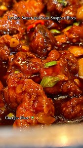 373 reactions | Lychee Sweet and Sour Snapper Bites  . . . #lychee #sweetandsour #snapper #friedfish #islandfood #foodie #foodgasm #chef #chefmode #foodstagram #foodiegram #cheflife #foodstagram #foodies #guyanesechef #guyana #caribbeanfood #foodlover #foodoftheday #everythingorgasmic #orgasmiccuisine #herfavoritechef #chefjusblaze | Jus Fields | Facebook