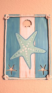 8.5K views · 82 reactions | Large Starfish Beach Sign Dollar Tree DIY #BeachDIY #dollartreediy | Crafty Beach | Facebook