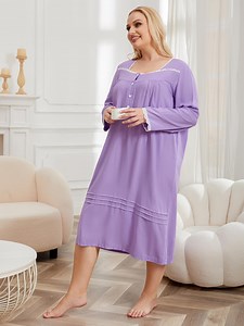 Plus Size Pajamas Set for Women Soft Nightwear Cute Sleepwear Women's Lounge Sets