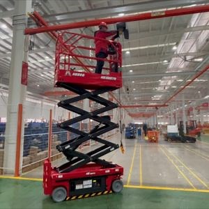[Hot Item] Smart Hydraulic Scissor Lift with Self Diagnosis System and Hour Meter