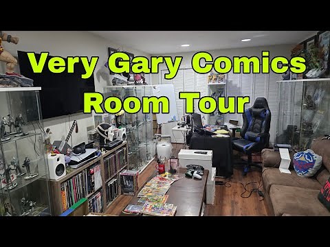 VERY GARY COMICS ROOM TOUR