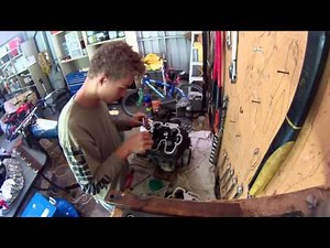 1985 xr250r motor tear down