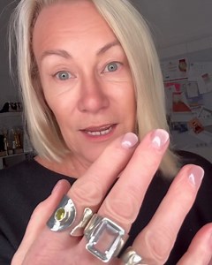 22 reactions | Some of my fingers are 'normal' and some have huge arthritic knuckles. I make rings up to size 13 (and beyond) because so many women told me they couldn’t find beautiful rings that actually fit. No squeezing, no shame, just stunning, sparkly rings made for real hands ✨ Tell me? Have you ever had trouble getting your size? | Desiderate | Facebook