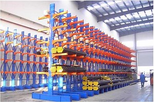 [Hot Item] Customized Heavy Duty Steel Pipe Storage Cantilever Rack