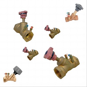 [Hot Item] Brass Balancing Valves Double Regulating Balance Flow Meter Valve