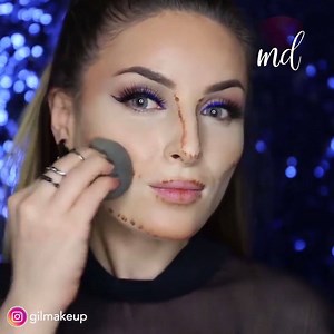 Tutorial sobre como destacar, contornar e assar! Adorável e útil! 😍 Por: @gilmakeup | Fãs de Pretty Little Liars