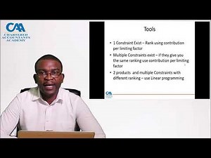 Constraints Optimization part 1