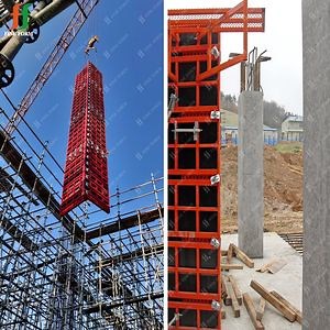 [Hot Item] High-Quality Column Wall Concrete Forming Reinforcement Formwork with Steel Frame Plywood or Plastic