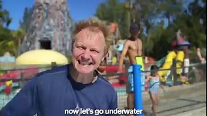 Last to leave water park my daughter vs lilly k *extreme gymnastics challenge* | Jordan Matter Family