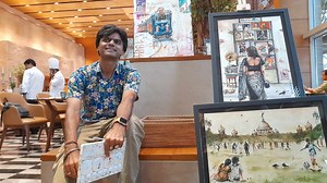 Calcutta, often referred to as the "City of Joy," has long been a source of inspiration for artists, writers, and poets. With its deep-rooted history, stunning architecture, bustling streets, and the Ganges River flowing through its veins, Kolkata has a unique charm that captures the imagination of all who visit. Taj City Centre Newtown, Kolkata, is thrilled to showcase an enchanting art exhibition titled "Paints & Strokes." In this exhibition, the rich cultural essence of the "City of Joy" come