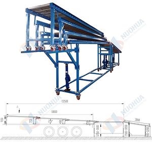 [Hot Item] Roller Heat Resistant and Unloading Belt Inclined Loading Conveyor with Cheap Price