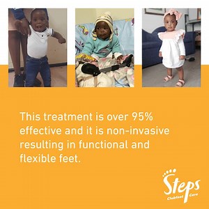 We have been actively promoting the Ponseti Method in South Africa for 18 years. There are now 38 fully functioning STEPS supported partner clubfoot clinics! #steps #ponseti #clubfoottreatment | STEPS