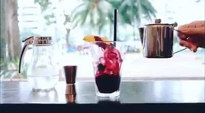 Refreshing and packs a punch; our homemade iced tea comes served with blackcurrant goodness. Perfect for these hot afternoons. #creamier #creamier_sg #icetea | Creamier Handcrafted Ice Cream and Coffee