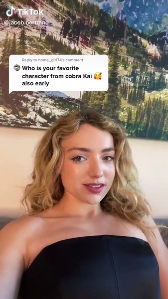 Favorite Cobra Kai Character: Peyton List as Hawk