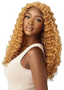 Outre Lace Front Wig - Wet & Wavy Yasha (1B)