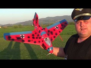 Durafly Me-163 Komet 950mm Rocket Fighter RED Flight Attempt 1