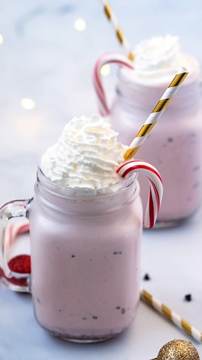 Our Copycat Chick Fil A Peppermint Milkshake is refreshing, easy to make, and a fraction of what real peppermint milkshakes cost! Skip the drive-thru and save some extra dough by making this Copycat Peppermint Shake at home for about $6.04 for six servings. That is only a couple of dollars more than the price for one shake at Chick-Fil-A! Our recipe costs approximately $1.06 per serving! #easybudgetrecipes #copycatrecipes #copycat #peppermintshakes #chickfilarecipes | Easy Budget Recipes