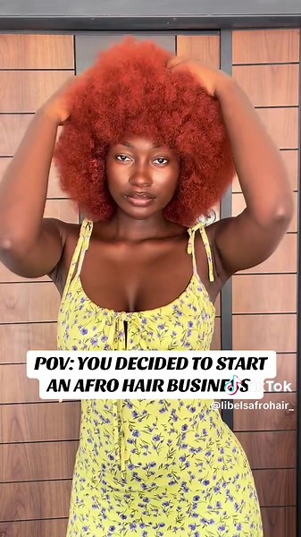 Libels Afro Hair on TikTok