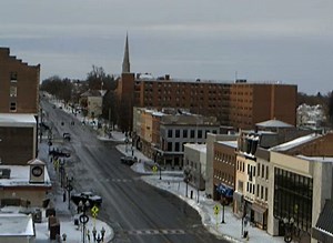 Our live weather cam from Auburn NY - (as of 9:30 AM) shows traffic and citizens out and about despite the frigid temperatures... | CNY Weather Guy