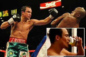 Mayweather’s former opponent Marquez says he drank OWN URINE before 2009 fight