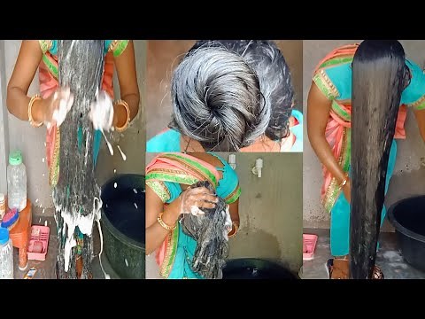 Extreme Long Hair Wash method