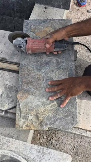 4.5K views · 18 shares | Cara potong keramik batu granit orang indonesia | Construction Laborers | Facebook