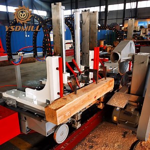 [Hot Item] Woodworking Sliding Table Circular Saw Automatic Circular Saw Machine with Log Carriage Machine