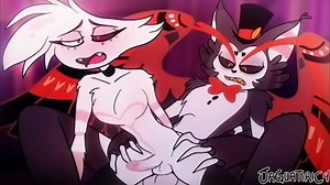 Hazbin Hotel Gay Angel Alastor Husk