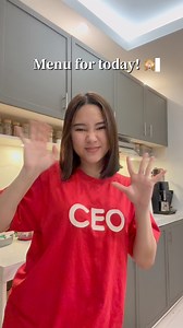 Menu for today! 🙈 Another request ni hubbby! 😅 | Katrina Ermino-Javier