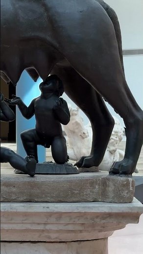 The She-Wolf of Rome: Romulus and Remus #Rome #RomulusAndRemus #CapitolineMuseums #Roman #History