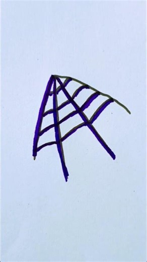 how to draw cobweb #drawing #artclass #drawingideas #bhavaysideasdrawing