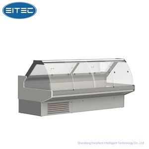 [Hot Item] Supermarket Display Deli Cooler Chiller Modern Display Showcase Fridge Display Freezers Refrigerator