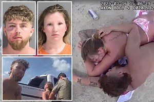 ‘Wake up!’: Parents allegedly passed out drunk on beach vacation while their kids wandered away
