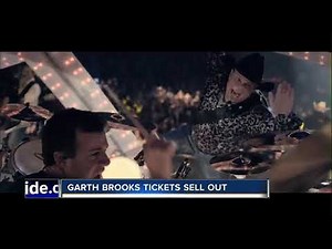 Garth Brooks tickets SELL OUT in just under an hour
