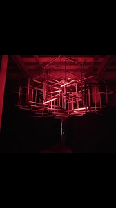 Space Filler, a captivating light art installation by our Co-Founder Viktor Vicsek using self-made LED tubes. | Limelight | Facebook