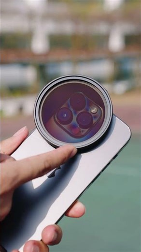 Make your phone photography even more stunning with a clip on ND2-32 magnetic phone lens filter kit!