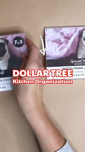 Grab some Dollar Tree picture frames
