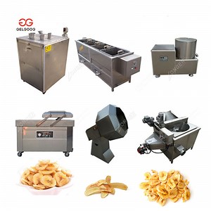 [Hot Item] Ligne de production de machines à friteuse de chips de plantain Machines à chips de plantain