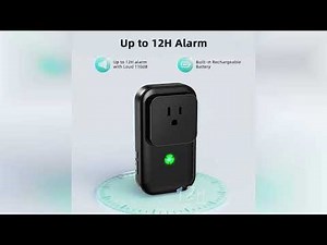 Review: Power Failure Alarm, Freezer Power Outage Alarm 7 Sirens, Freezer Alarm with 0-110dB A...