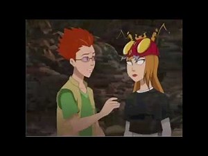 Cartoon girl gets hypnotized with a mind control helmet