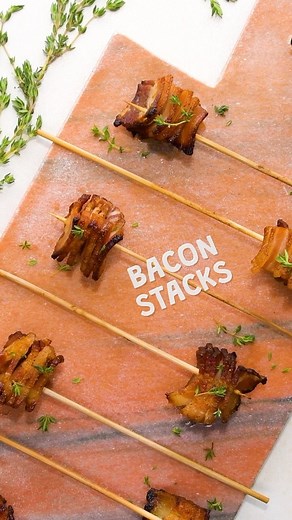 Bringing home the bacon stack! 🥓 | So Yummy