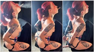 Smoking In Shackles | Clips4sale