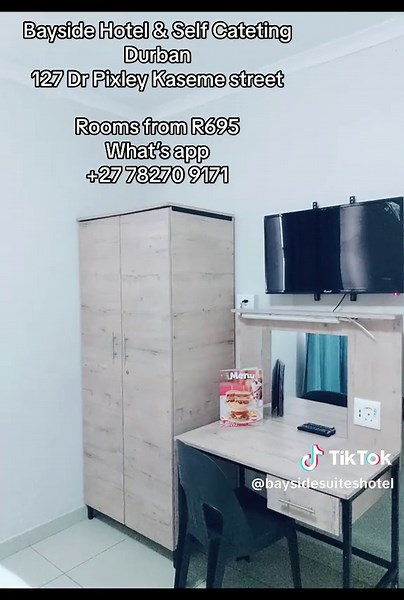 Bayside Hotel in Durban: Affordable Self-Catering Rooms