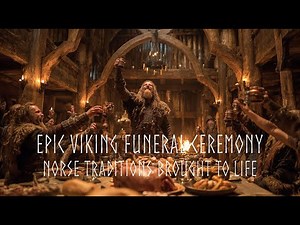 Epic Viking Funeral Ceremony | Norse Traditions Brought to Life