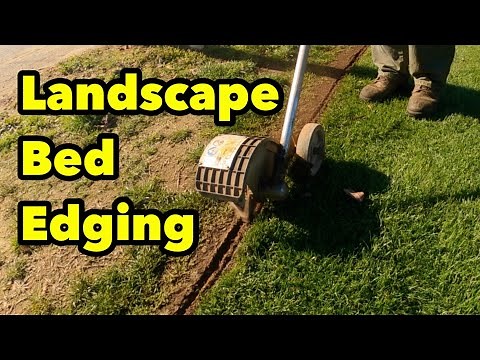 Landscape Bed Edging How To