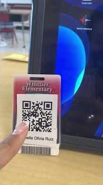 Using QR code to log into Clever