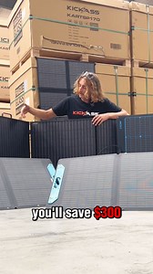 Spring into summer with $300 off our 300W folding solar panel! ☀️ Plus, buy any KickAss solar panel this October and get a $50 voucher a 10,000mAh portable power pack! 🎁 | KickAss Products