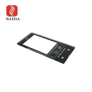 [Hot Item] Saida Ar Coating Custom Front Tempered Glass Panel with Black Silkscreen Printing for Touch Screen Display